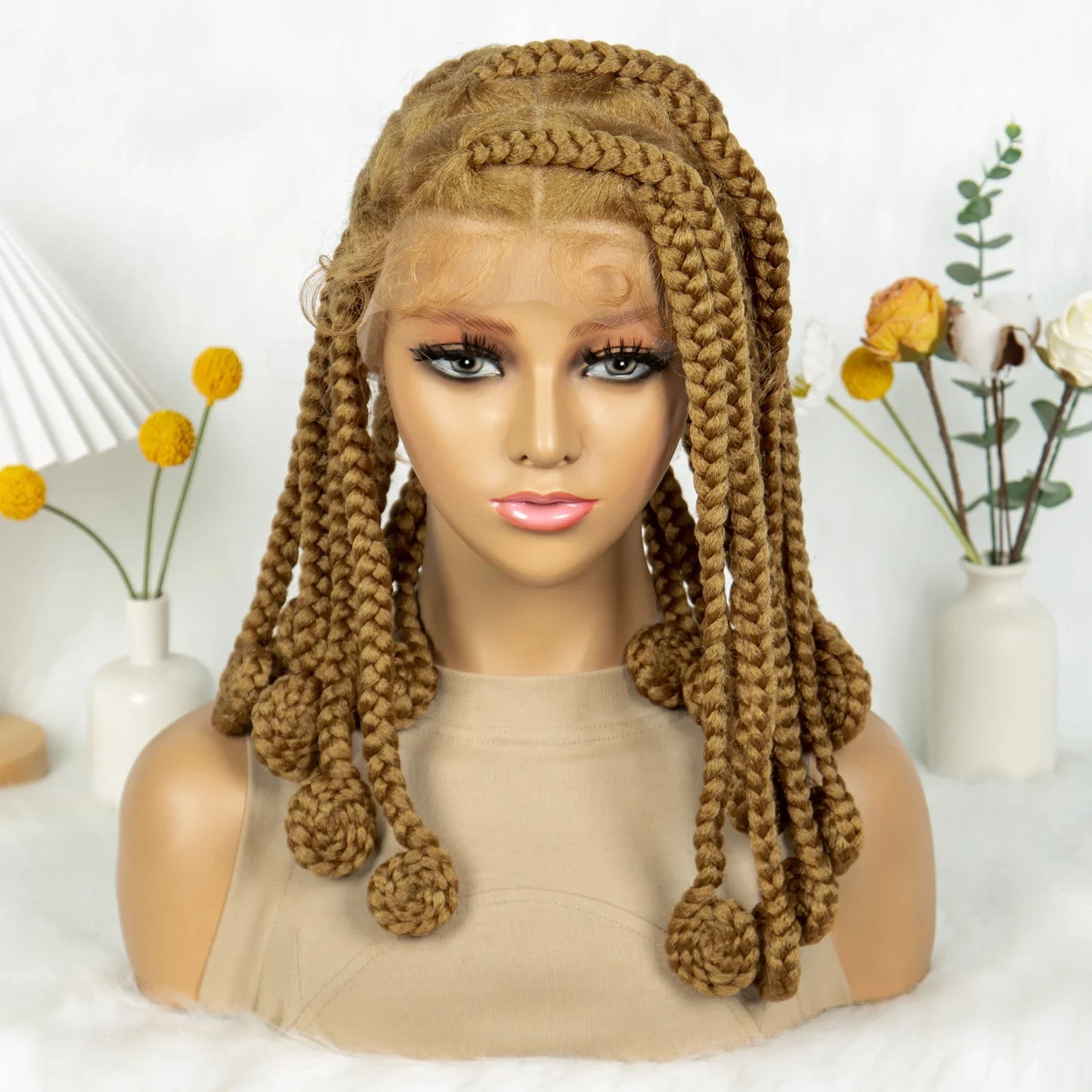 KIMA Chunky Knotless Bantu Box Braids Wig | Full Lace