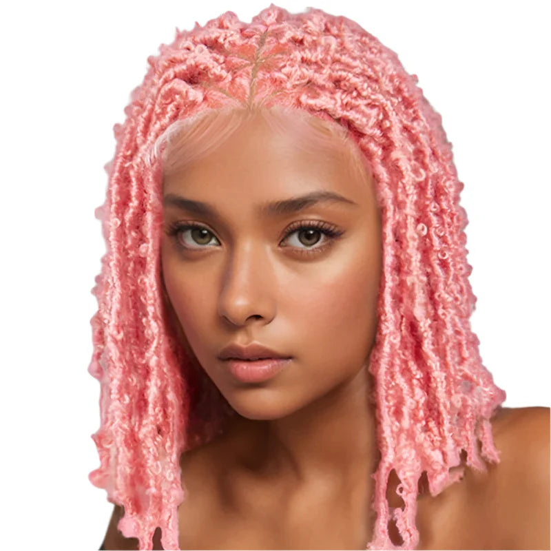 KIMA Box Braids Wig | Lace Front | Baby Hair | Synthetic Braided Wig