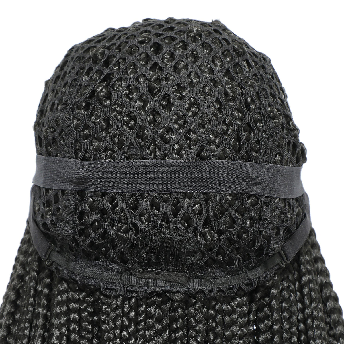 30" Ombre Box Braided Lace Wig | 4x4 | Twist Accents | Baby Hair | Synthetic Cosplay & Daily Wear