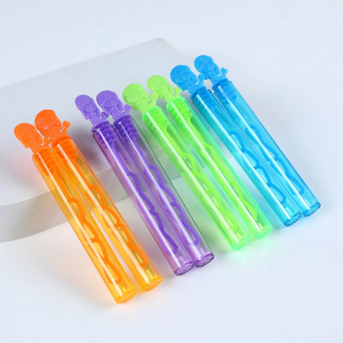 Mermaid Bubble Tube Soap Bottle Little Mermaid Birthday Party Decor Kids Wedding Baby Shower Party Gifts for Guests  Favors Toys