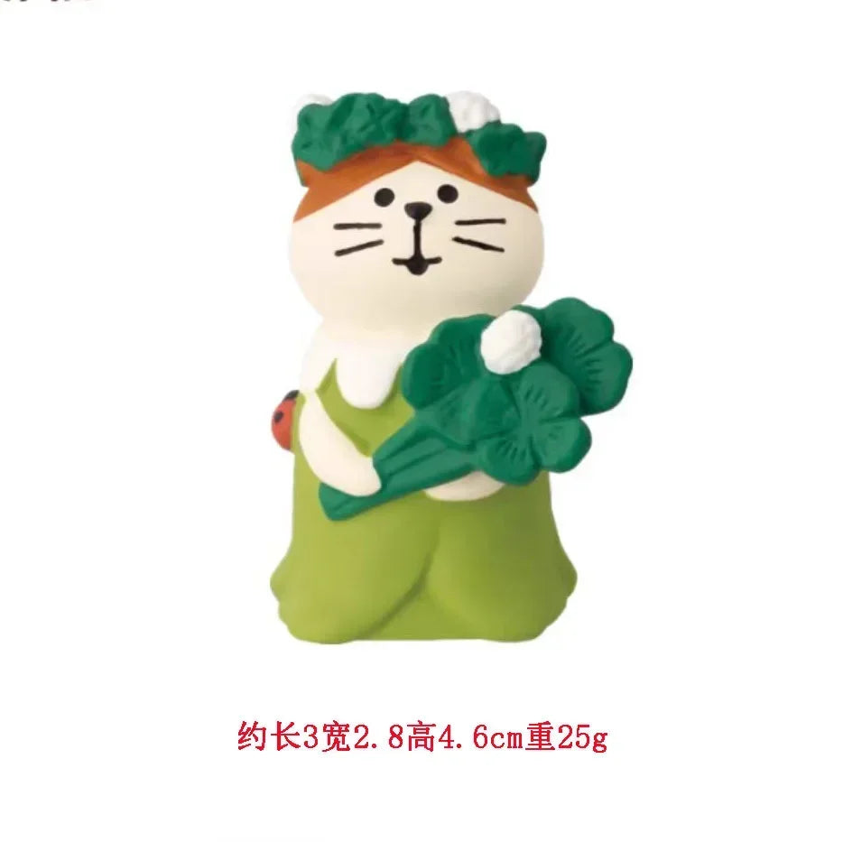 Spring-flowering Scene Decorate Home Decoration Garden Farm Scene Series Bookshelf Decoration Set Children's Toy Doll Ornaments