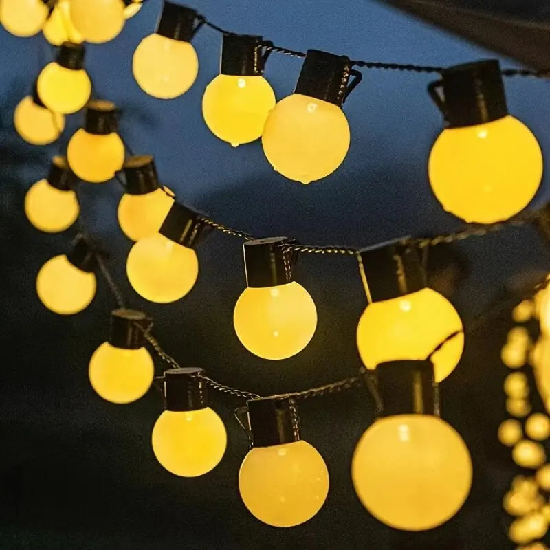 10/20LEDS Solar Light Strings,Outdoor Waterproof Decoration Lights,Hanging Lights For Garden,Yard,Patio,Balcony,Camping&Holidays
