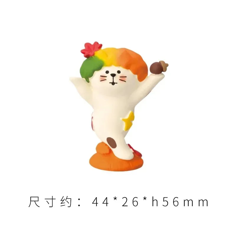 Spring-flowering Scene Decorate Home Decoration Garden Farm Scene Series Bookshelf Decoration Set Children's Toy Doll Ornaments