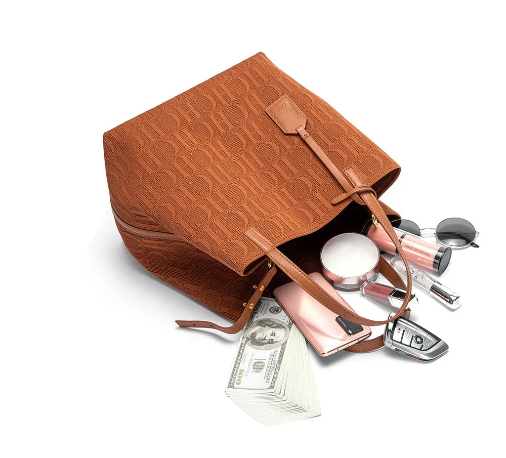 Women's Handbag Fashion Classic | New Solid Color Letter Design & High Quality Craftsmanship Large Capacity Shoulder Bag