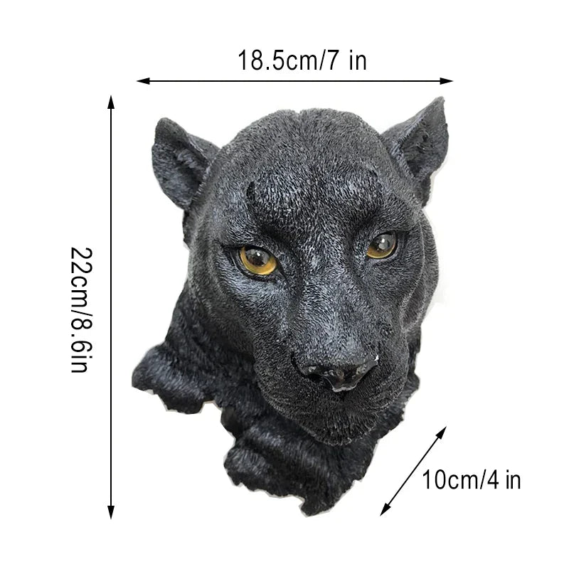 Animal Head Wall Decoration Statues Room Bedroom Home Wall Decor Scandinavian Style Decoration Jamaica Interior Decoration