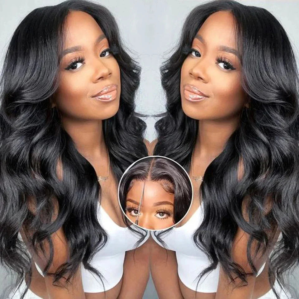 Rebecca Body Wave Transparent T-Part Lace Front Wig | Brazilian Human Hair "Wear To Go" (On Sale)