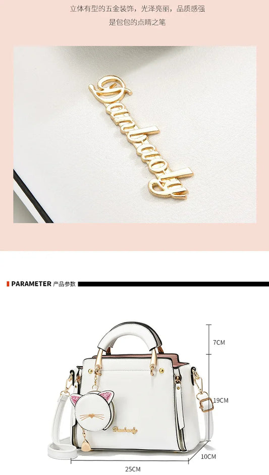 Summer New Women's Bag | Large Capacity Simple Shoulder Bag & New Handbag with Wallet (Crossbody Small Bag Bolso Mujer)