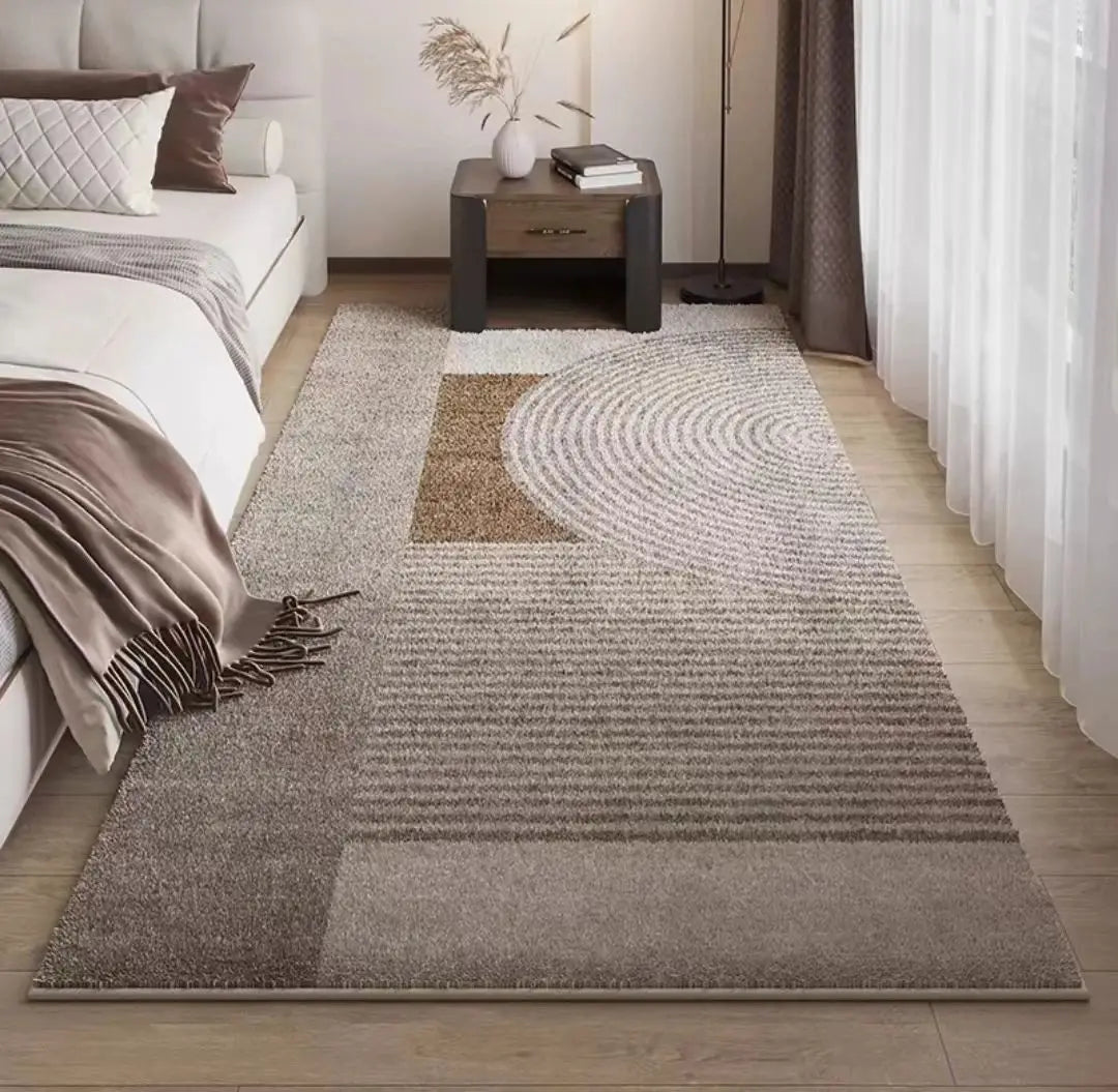 Japanese Amazing Silence Style Imitation Cashmere Carpet Living Room Bedroom Bedside Decorative Carpet Soft Comfort Washable Mat