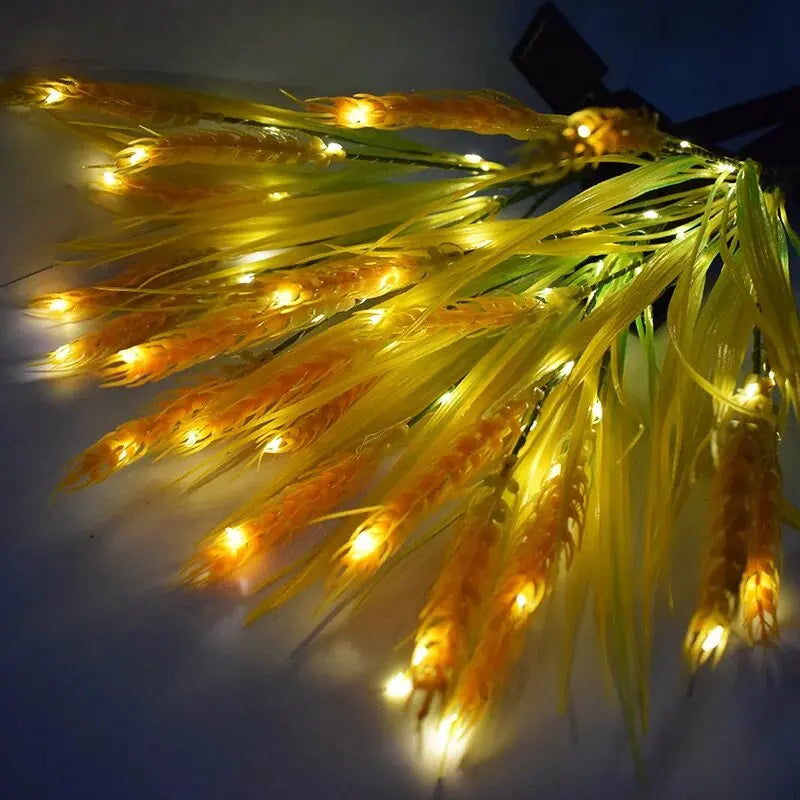 LED Solar Wheat Ears Stake Lights Outdoor Decoration Lawn Lamp Landscape Lighting For Garden,Lawn,Yard,Terrace,Balcony,Pathway