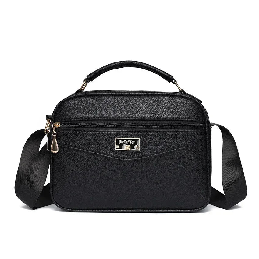 Large Capacity Foreign Trade PU Small Square Bag | New Women's Simple Handbag & Versatile Crossbody Purse