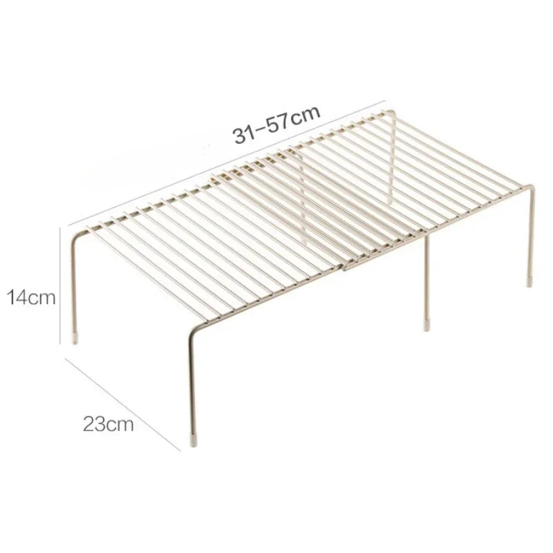 Retractable Iron Seasoning Rack – Multifunctional Cabinet Organizer with Wash Basket & Spoon Holder