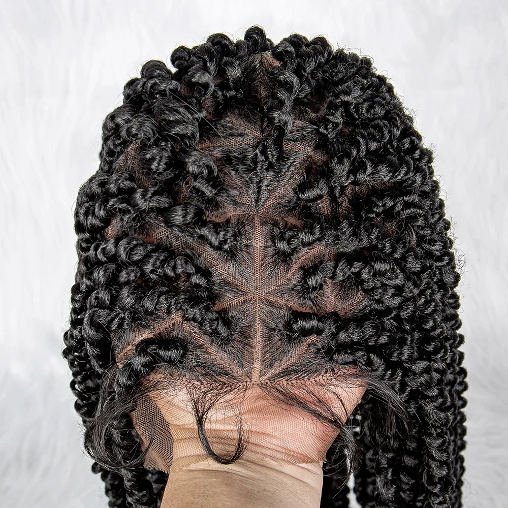 Knotless Box Braids Wig | Full Lace Front with Baby Hair