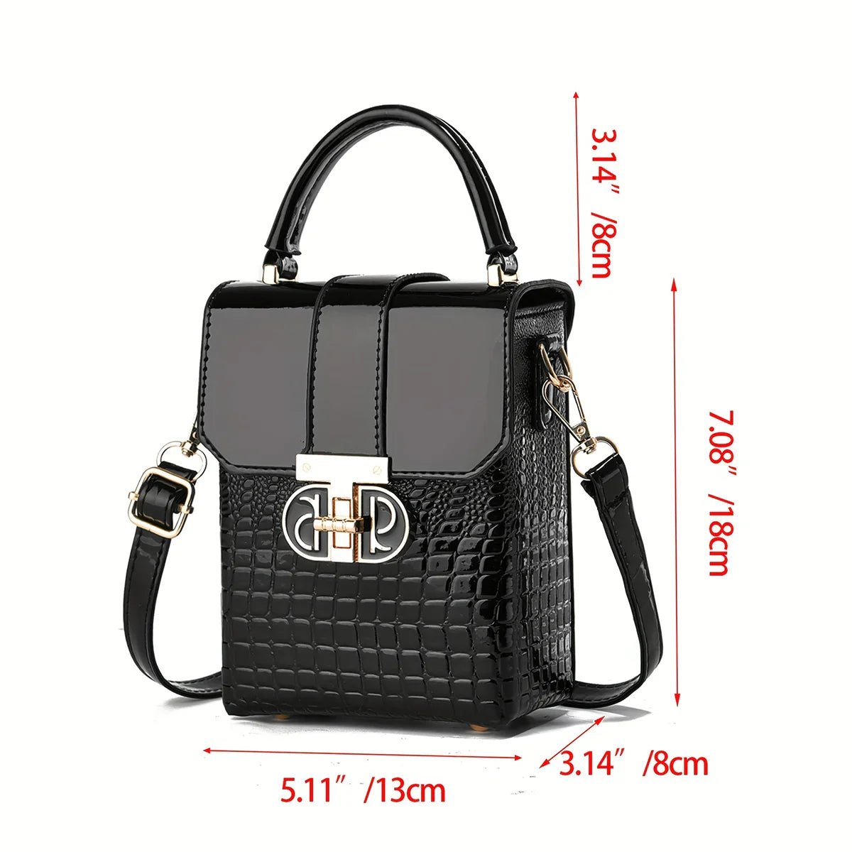 Fashion Women's Crossbody Phone Bag & Wallet | Small Flap Handbag (PU Leather, Versatile)