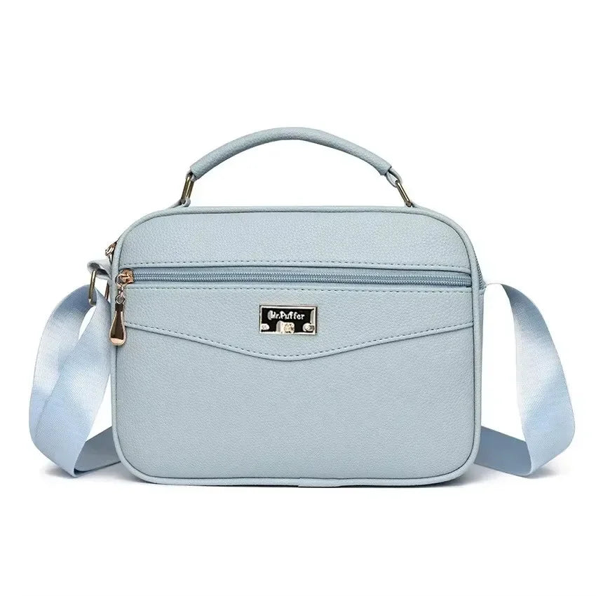 Large Capacity Foreign Trade PU Small Square Bag | New Women's Simple Handbag & Versatile Crossbody Purse