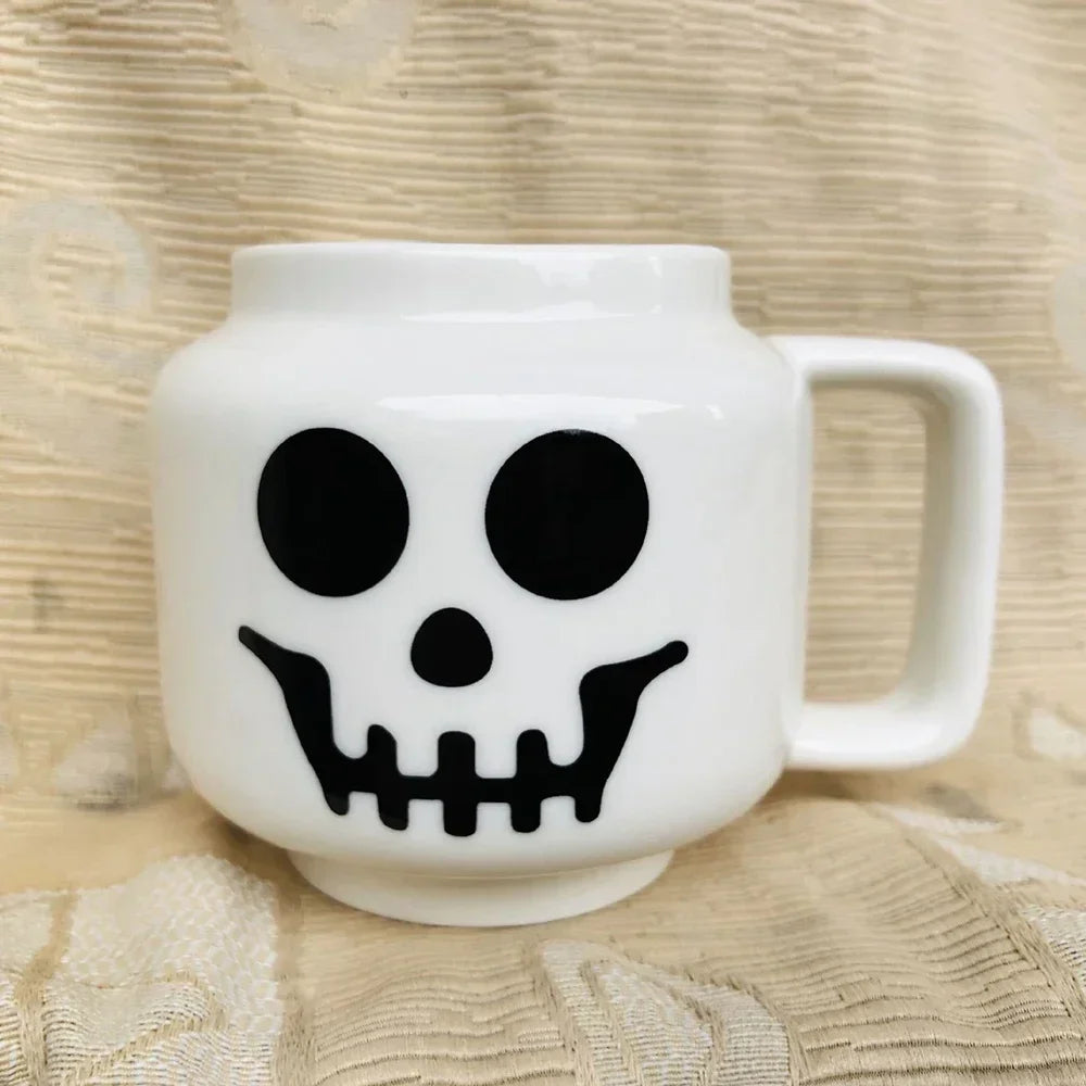 Cute Design Face Expression Ceramic Mug Christmas Gift Box Funny  Mug Ideal Gift for New Year Creative and Unique Gift