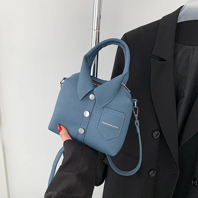Designer Style Square Compact Shoulder & Crossbody Bag | High Quality PU Leather Handbag for Women (Zipper Closure, Unique Design)