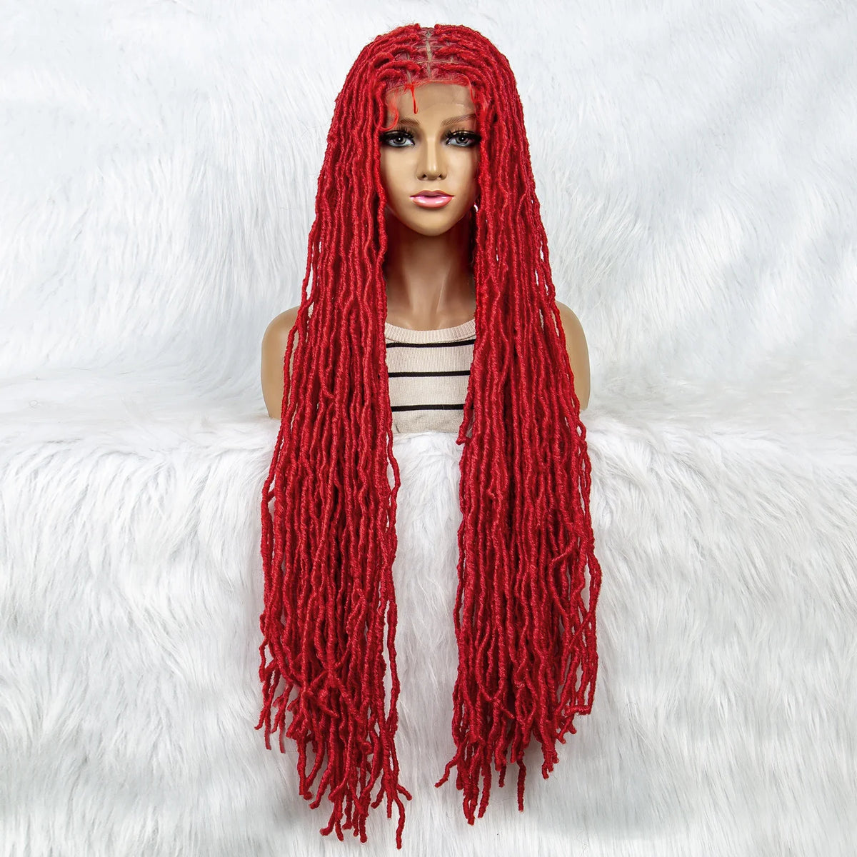 KIMA Knotless Box Braids Wig | Full Lace Dreadlocks & Twists | Baby Hair