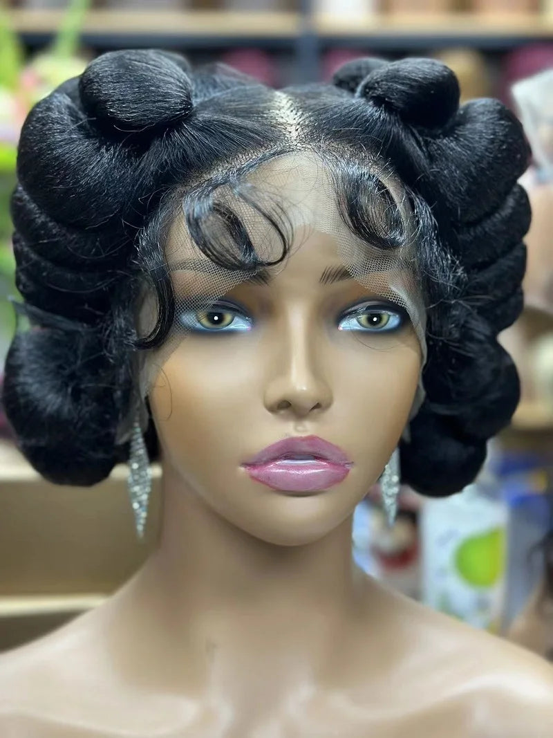 HD Full Lace Knotless Box Braids Wig | Handmade African Braiding Hair
