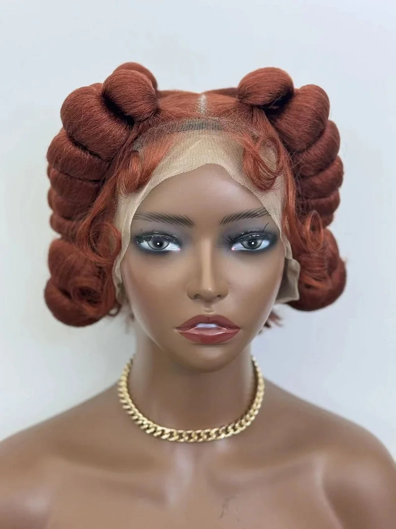 HD Full Lace Knotless Box Braids Wig | Handmade African Braiding Hair
