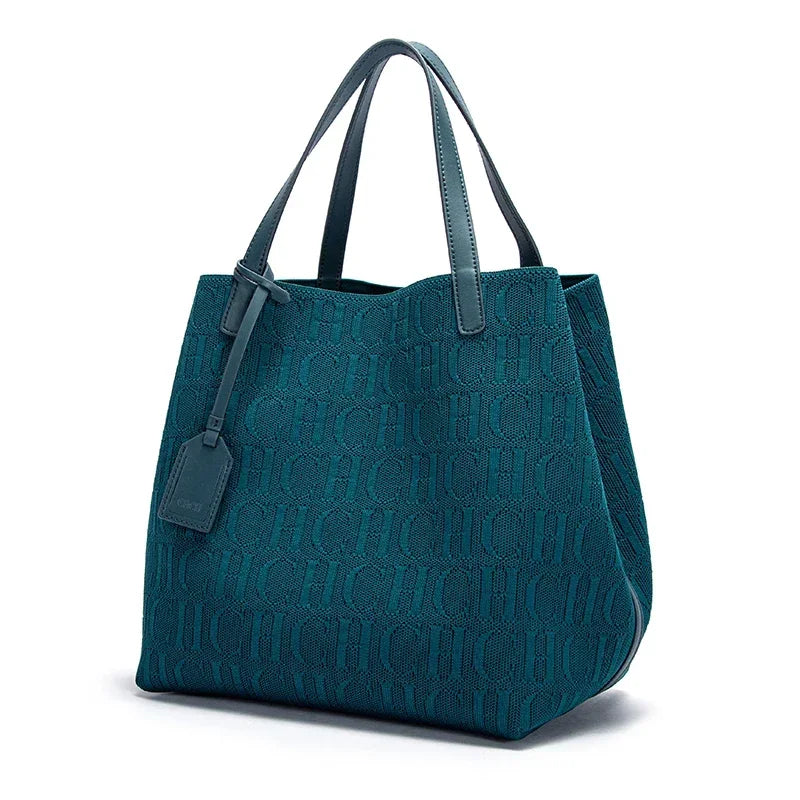 Women's Handbag Fashion Classic | New Solid Color Letter Design & High Quality Craftsmanship Large Capacity Shoulder Bag