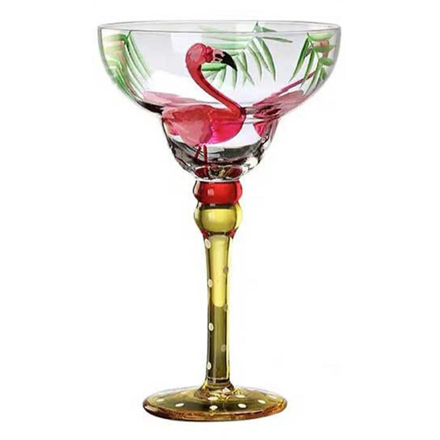 Margarita Cocktail Goblet Cup Multi-Purpose Colorful Wine Glasses for Home Bar Wedding Party