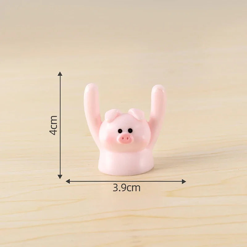 Cute Cartoon Animal Design Message Holder Clip Photo Stand Card Inspiring Desk Decoration Accessories Crafts Small Ornament