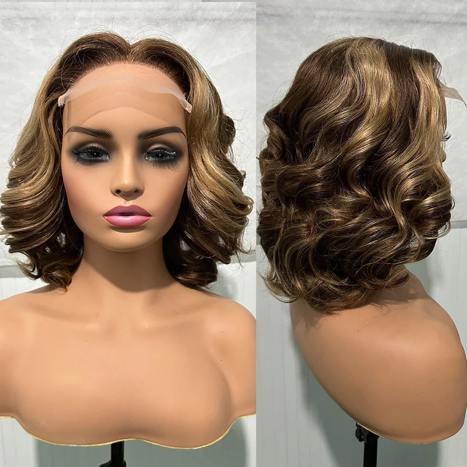 250% Density Ash Blonde Body Wave HD Lace Closure Wig | 5x5 Glueless Brazilian Remy Human Hair