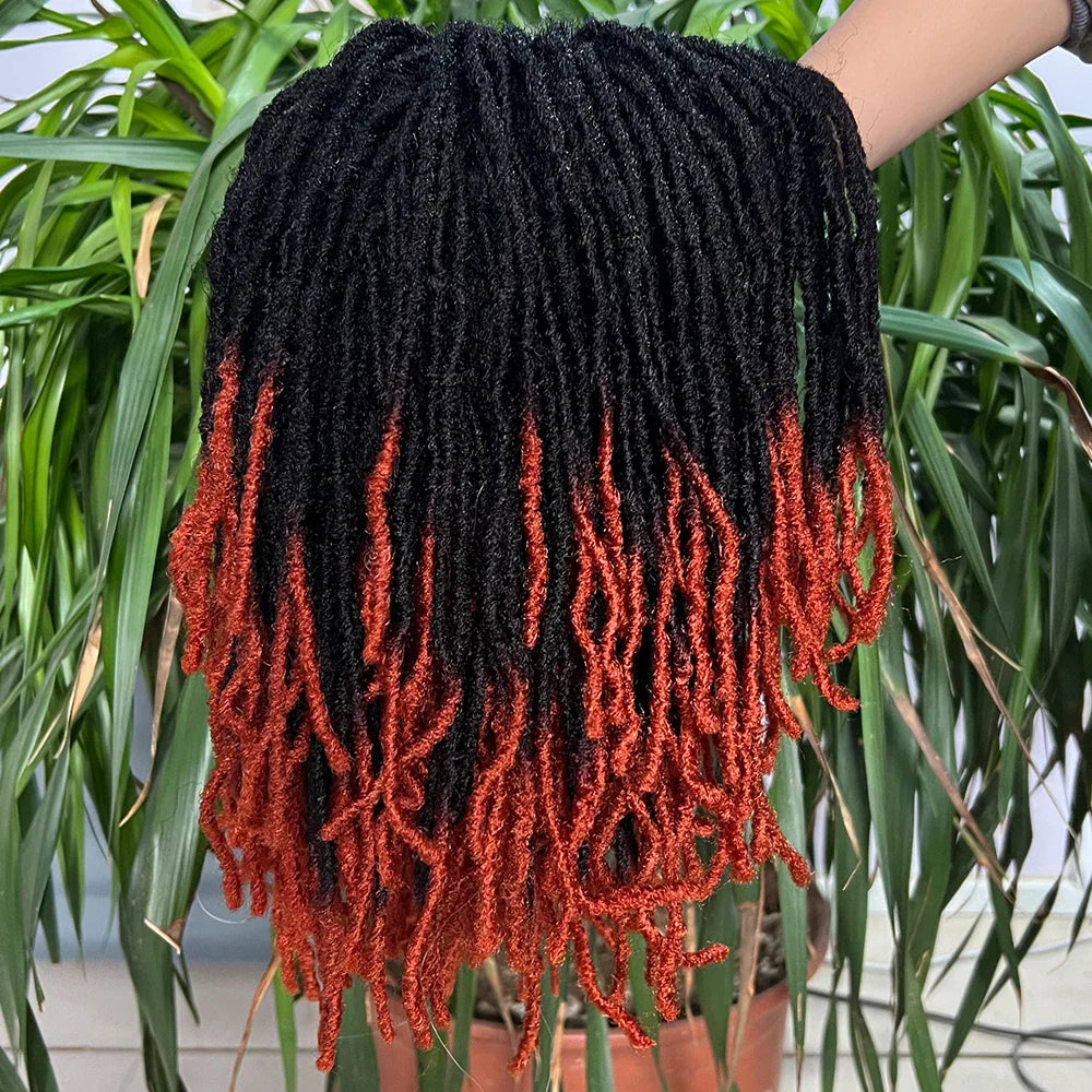 10 Inch | Short | Crochet | Synthetic | Fiber | Afro | Curly Twist | Dreadlock Wigs For Women