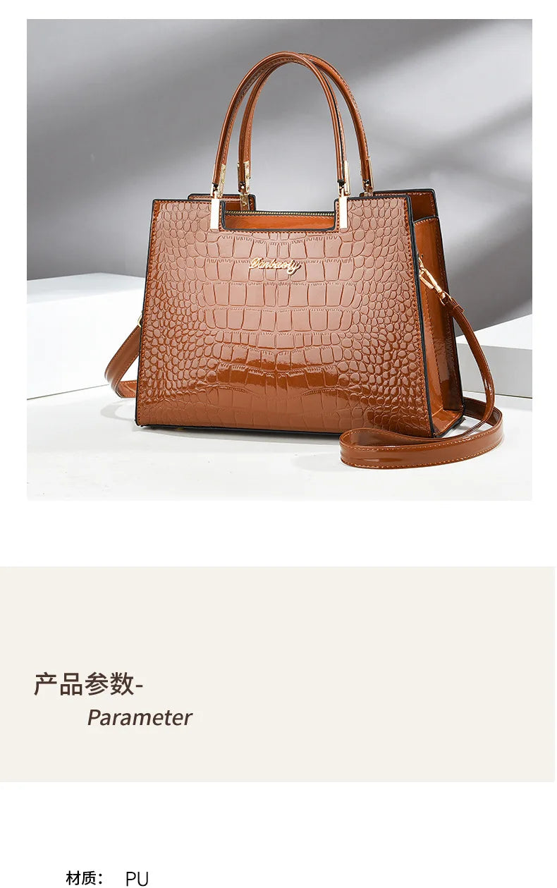 Versatile Premium Women's Atmosphere Bag | Designer Luxury Mother's One Shoulder Handbag (Chic & Spacious)