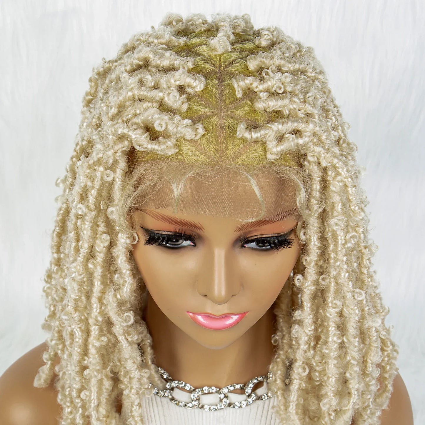 KIMA Box Braids Wig | Lace Front | Baby Hair | Synthetic Braided Wig