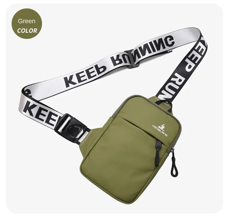 Small Chest Bag & Mobile Phone Bag | Outdoor Sports Mini Fashion Shoulder & Messenger Bag (Unisex Gift)