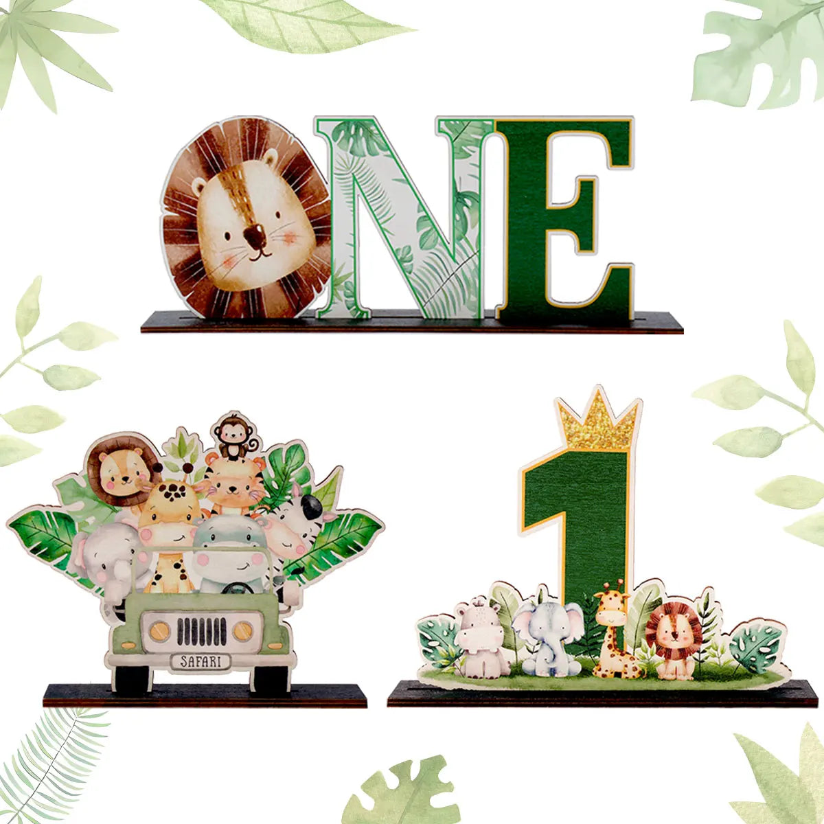 Jungle Animal Keychains Safari Animal Keychains Lion Giraffe Elephant Key Chains Animal Birthday Theme Decor Baby Shower Party
