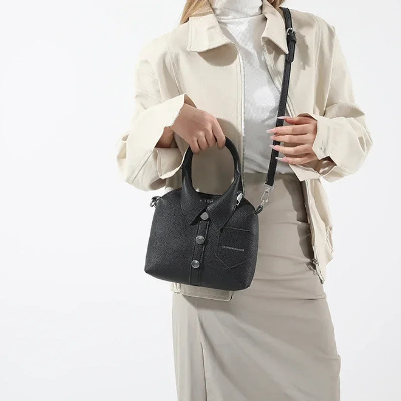 Designer Style Square Compact Shoulder & Crossbody Bag | High Quality PU Leather Handbag for Women (Zipper Closure, Unique Design)