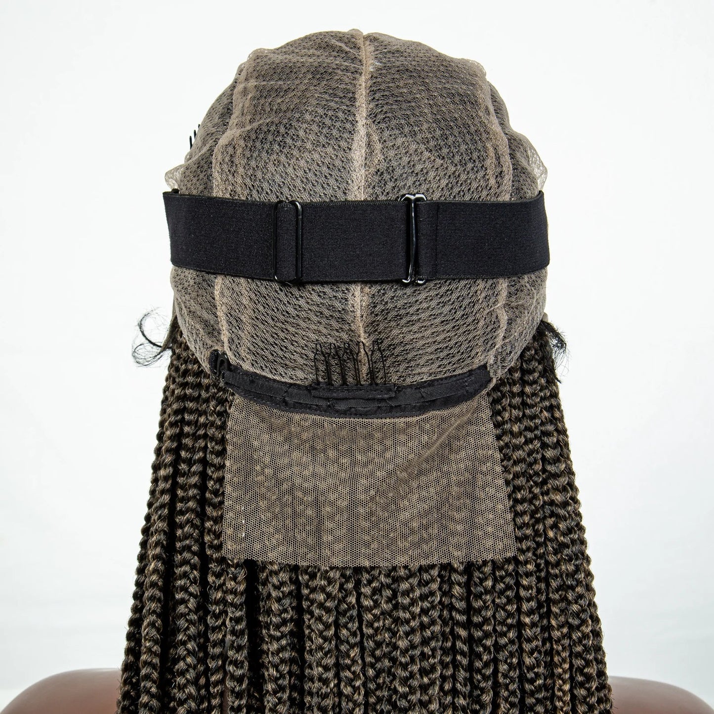 Knotless Cornrow Box Braids Full Lace Wig | Baby Hair | Clearance Sale | Black Women