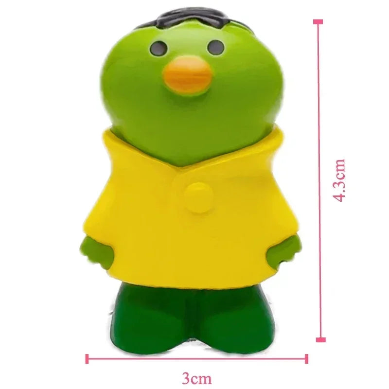 Cat Resin Decoration Crafts Rain Scene Frog Small for Desk Decoration Ornaments Craft Toys Collection Gifts Wholesales 2024 New