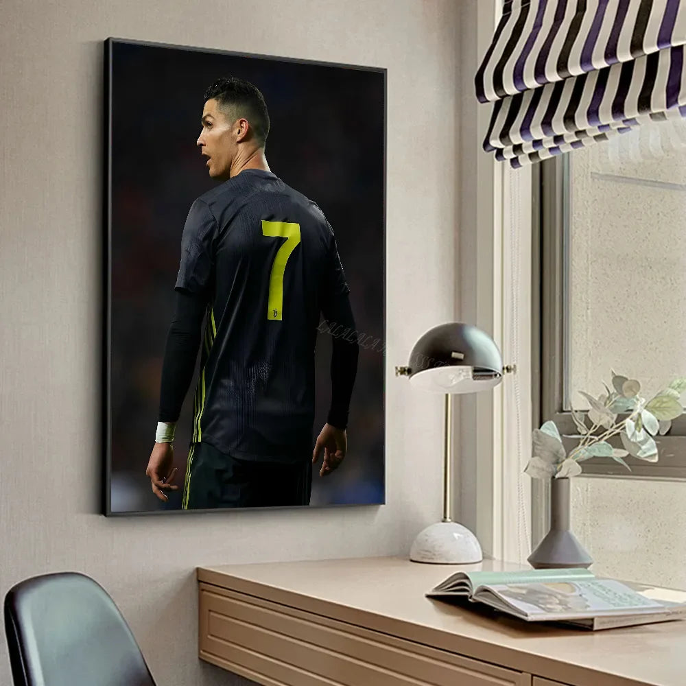 C-Cristiano Ronaldo Poster HD Posters Home Room Bar Cafe Decor Art Wall Painting Picture