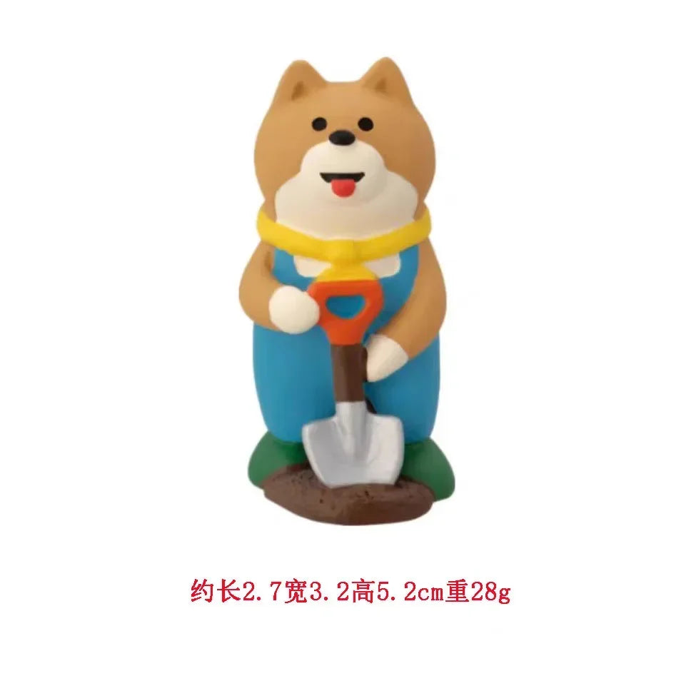 Spring-flowering Scene Decorate Home Decoration Garden Farm Scene Series Bookshelf Decoration Set Children's Toy Doll Ornaments