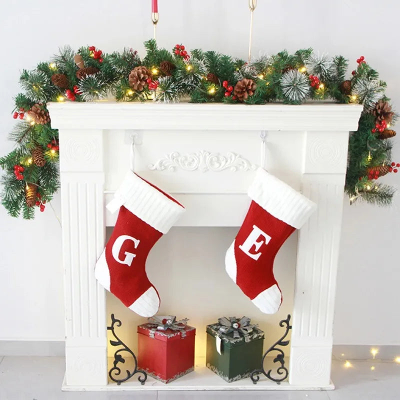 1.8/2.7M Christmas Decoration Rattan Christmas Garland Red Berrys Branches Stylish DIY Wreath Party Decoration Home Wall Door