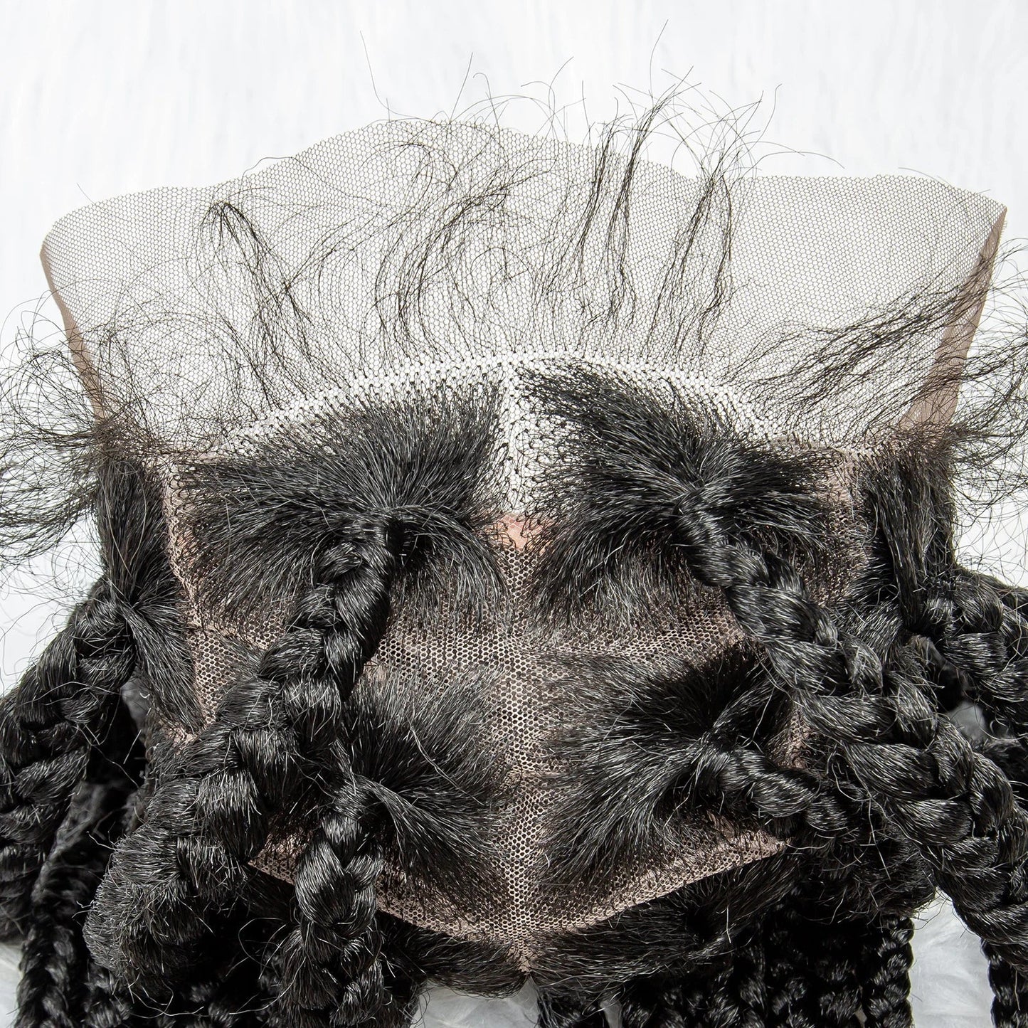HD Lace Knotless Square Box Braids Wig | Full Lace | Baby Hair | Black Women