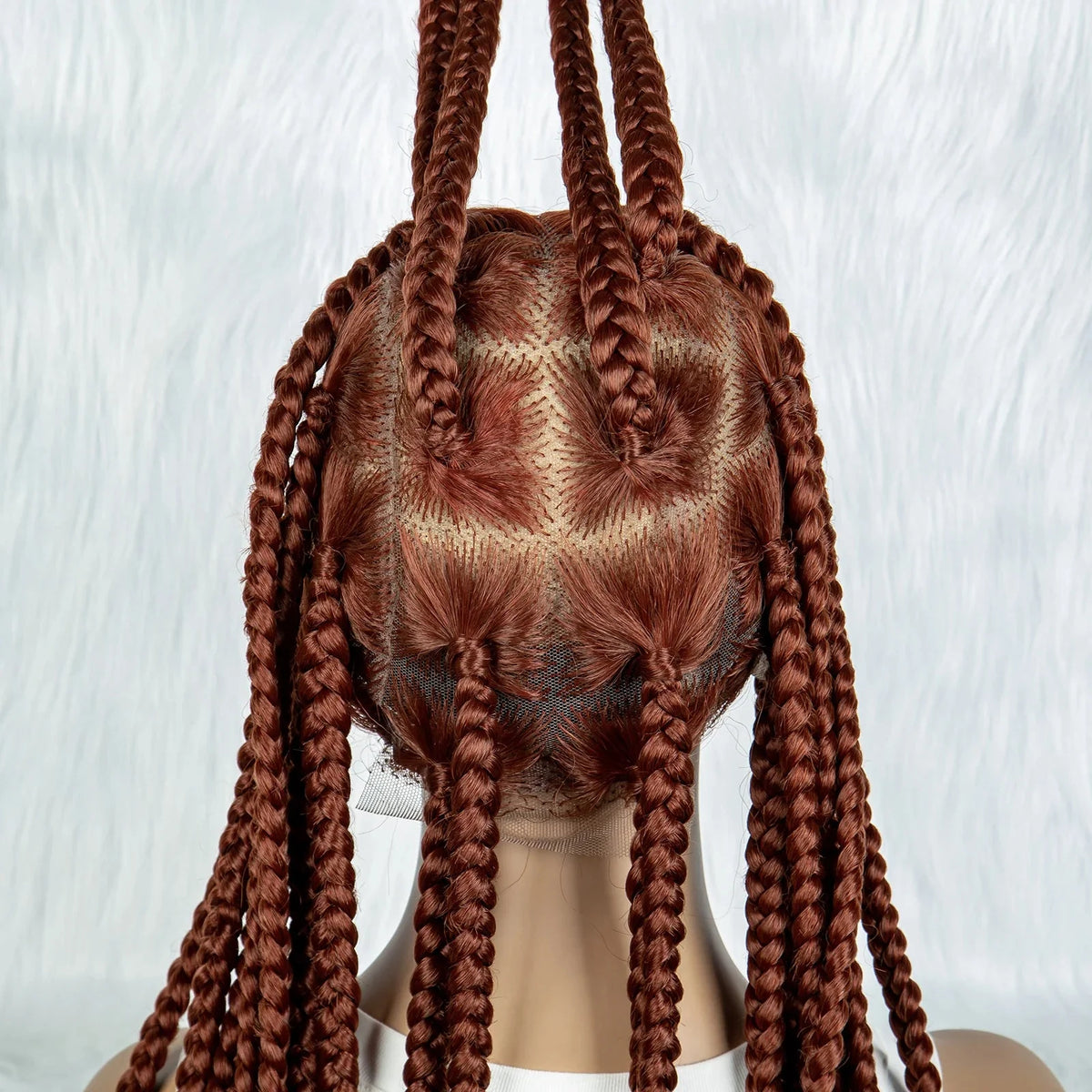 HD Lace Knotless Square Box Braids Wig | Full Lace | Baby Hair | Black Women