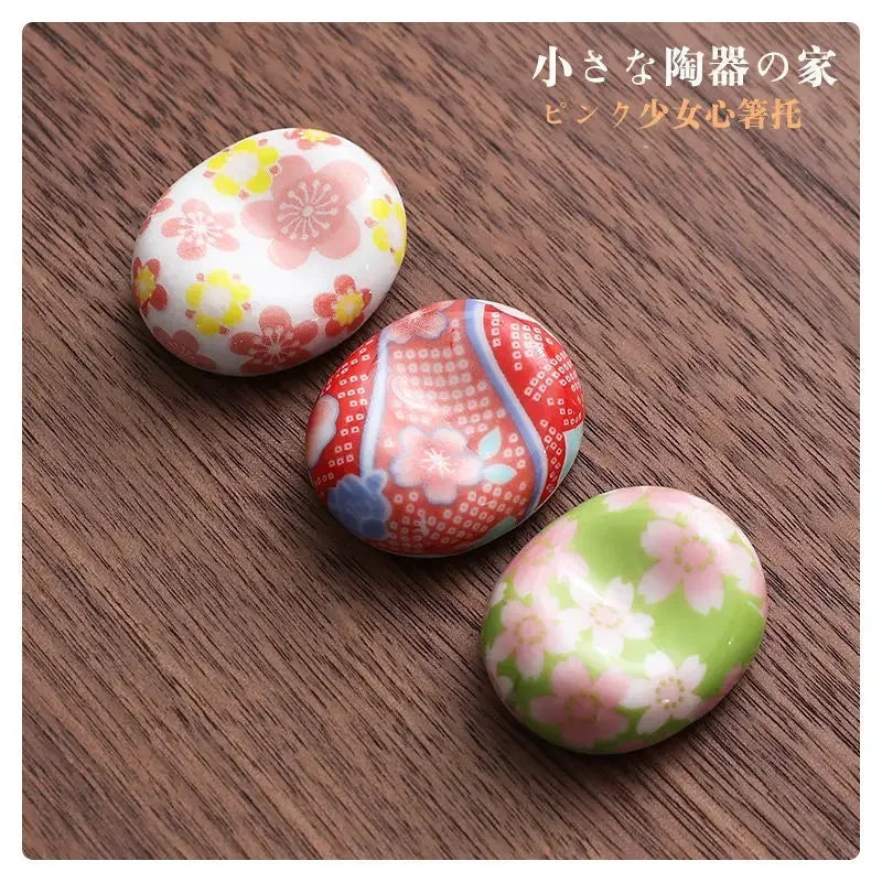 Chopstick Rest Table Decor Home Decoration Ware Tableware Rest Kitchen Tools 6 Styles Fork Rack Ceramic Spoon Chopsticks Holder