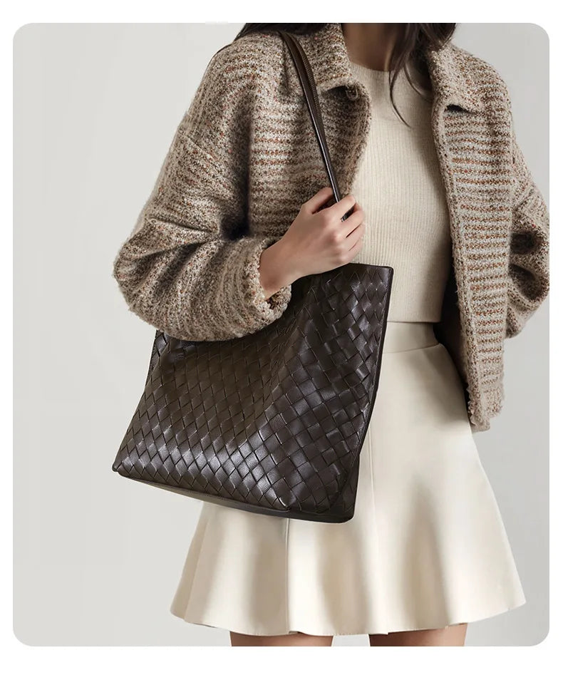 New Minimalist Shoulder Bag Women's | Convertible Top Handle Crossbody Purse (Luxury Genuine Leather)