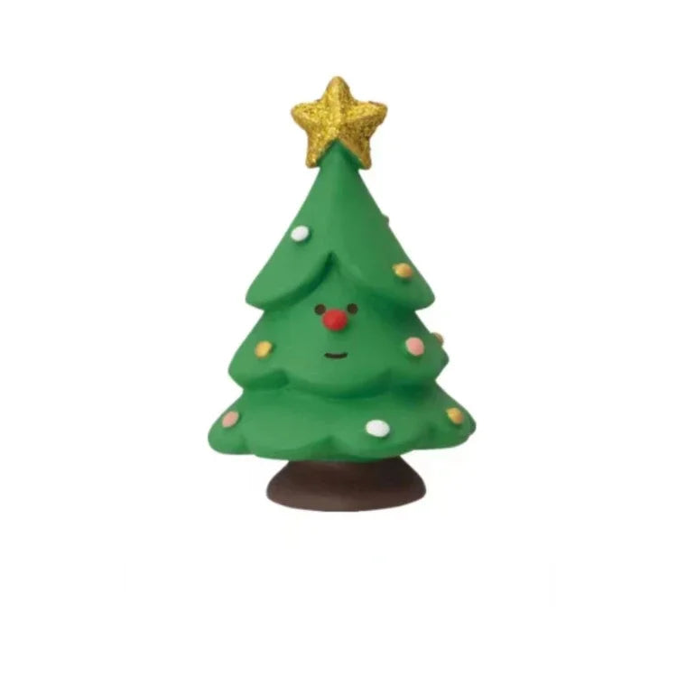 Christmas Resin Ornaments Home Scenes Trendy Toys Figurines Decorations ZAKKA Dolls Cats 2025 Small Ornaments