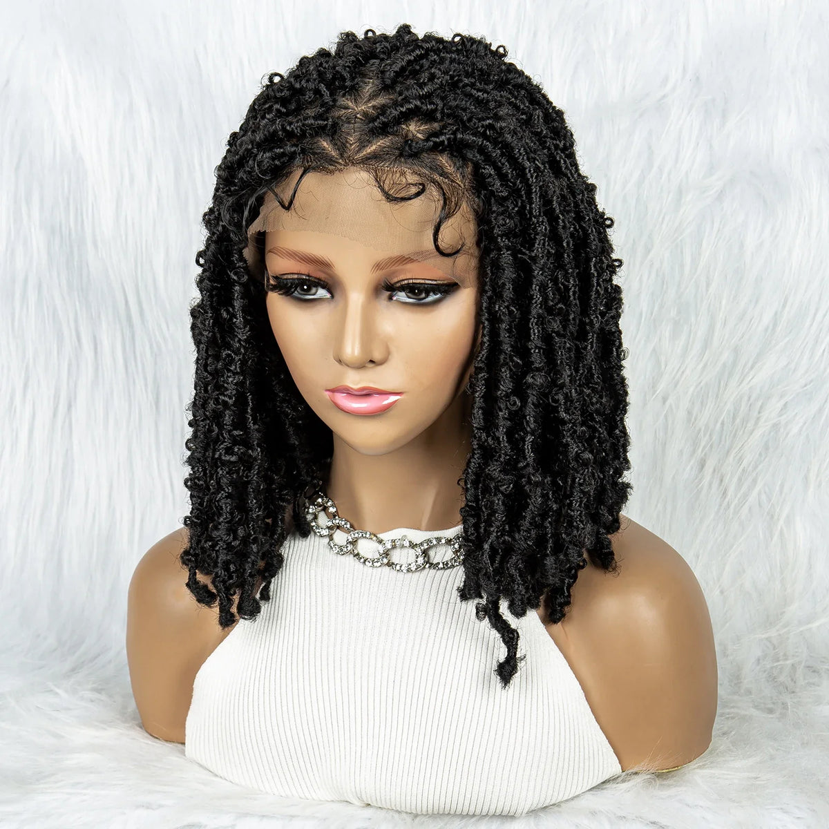 KIMA Box Braids Wig | Lace Front | Baby Hair | Synthetic Braided Wig
