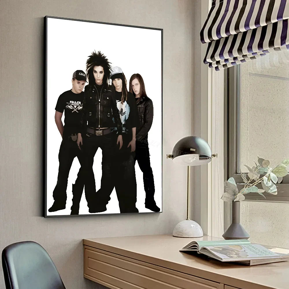 T-Tokio Hotel Poster HD Posters Home Room Bar Cafe Decor Art Wall Painting Picture