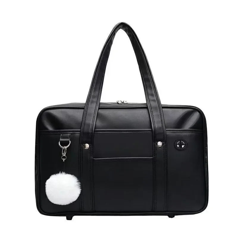 Japanese 2D Student JK Uniform Bag | Girl PU Backpack & COS Waterproof Shoulder Crossbody Bag