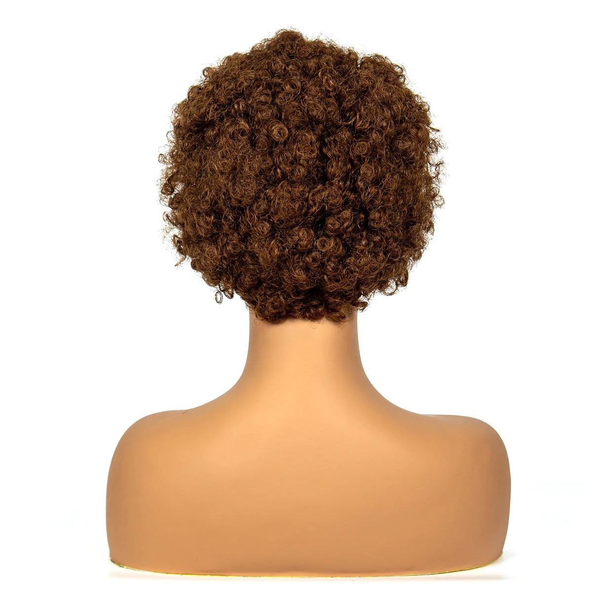 Natural Black Synthetic Braided Wig | 13x4 Transparent Lace Front Short Afro Kinky Curly Braids