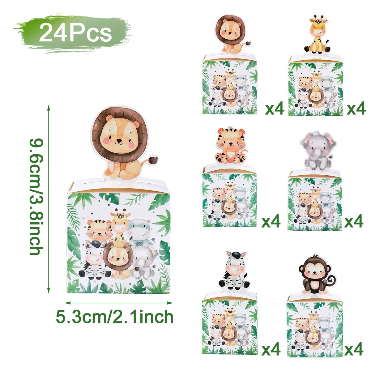 Jungle Animal Tablecloth Birthday Party Decor Palm Leaves Tablecloth Jungle Safari Wild One Kids Birthday Party Decoration