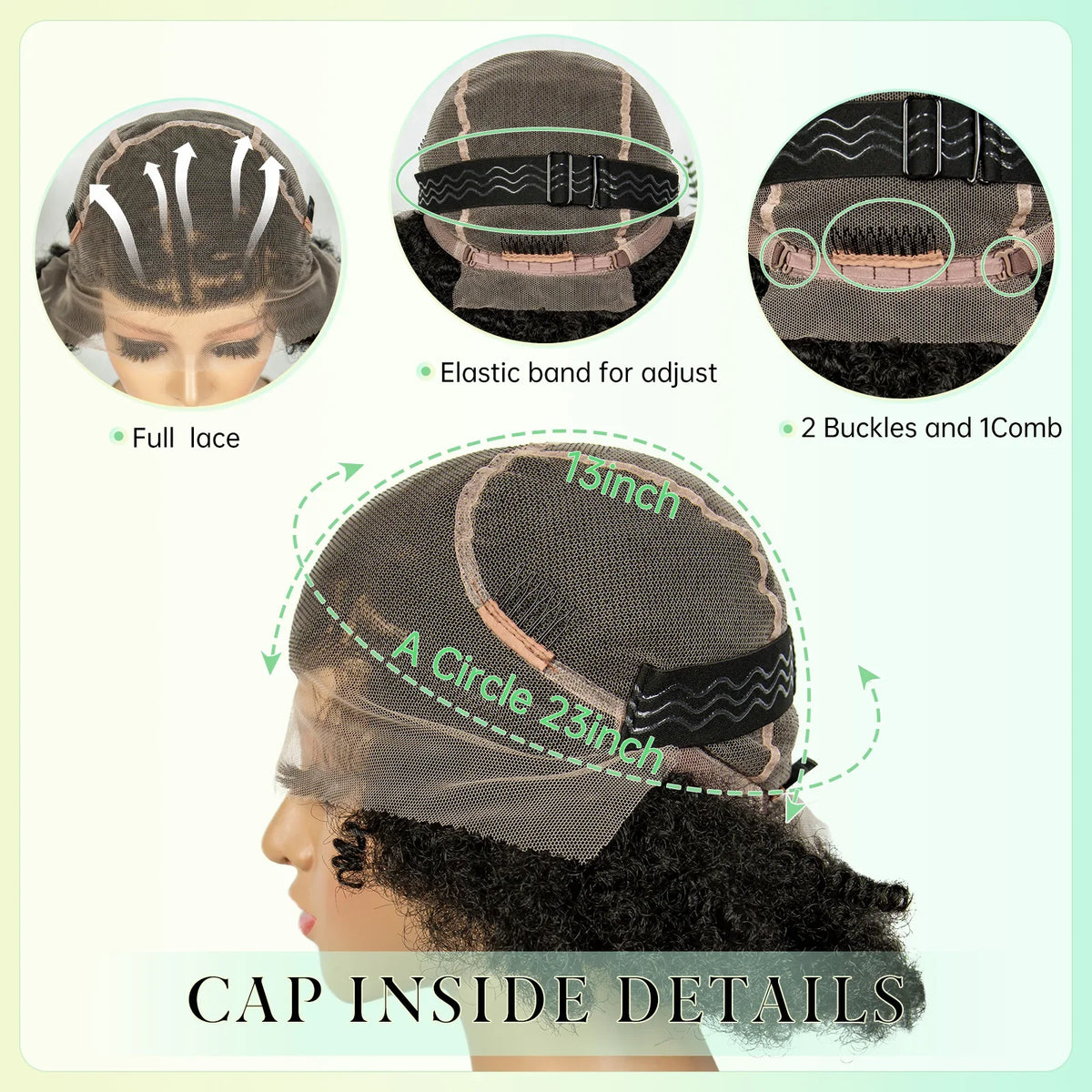 Bouncy Afro Cornrow Full Lace Braided Wig | Synthetic Braids | Black Women