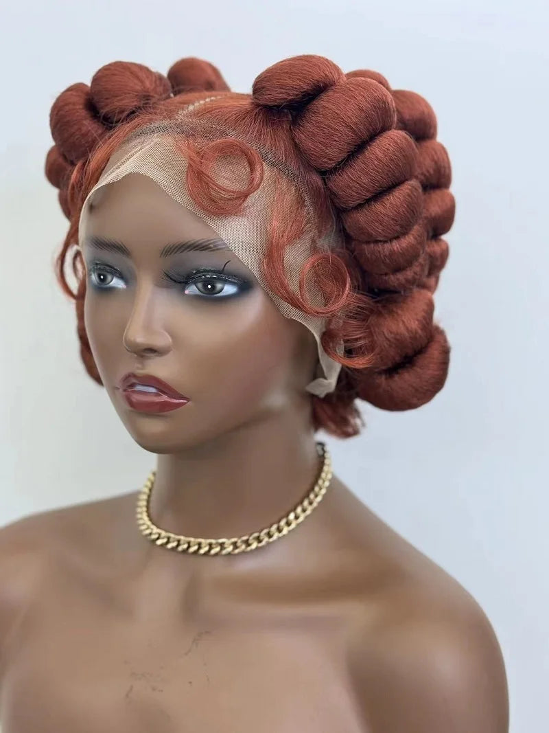 HD Full Lace Knotless Box Braids Wig | Handmade African Braiding Hair